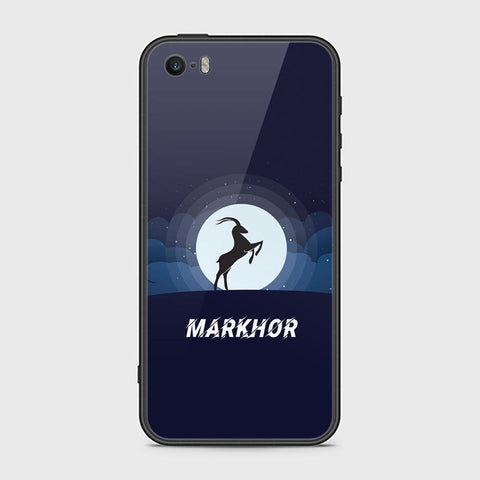 iPhone 5 Cover - Markhor Series - HQ Ultra Shine Premium Infinity Glass Soft Silicon Borders Case