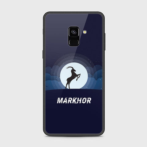 Samsung Galaxy A8 2018 Cover - Markhor Series - HQ Ultra Shine Premium Infinity Glass Soft Silicon Borders Case