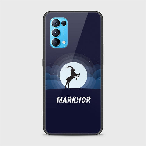 Oppo Find X3 Lite Cover - Markhor Series - HQ Ultra Shine Premium Infinity Glass Soft Silicon Borders Case