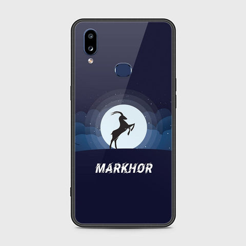 Samsung Galaxy A10s Cover - Markhor Series - HQ Ultra Shine Premium Infinity Glass Soft Silicon Borders Case