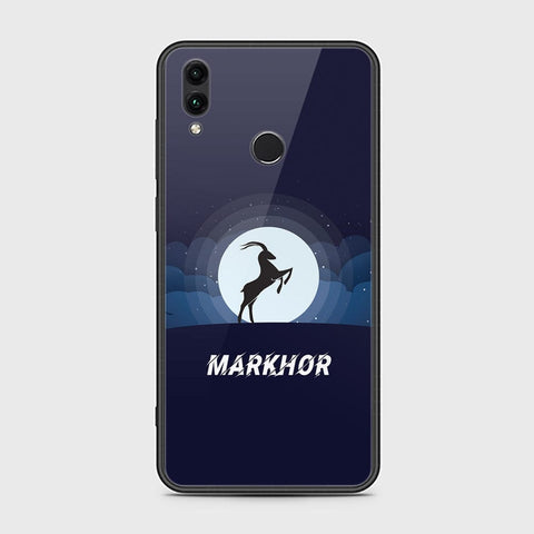 Huawei Honor 10 Lite Cover - Markhor Series - HQ Ultra Shine Premium Infinity Glass Soft Silicon Borders Case  G63