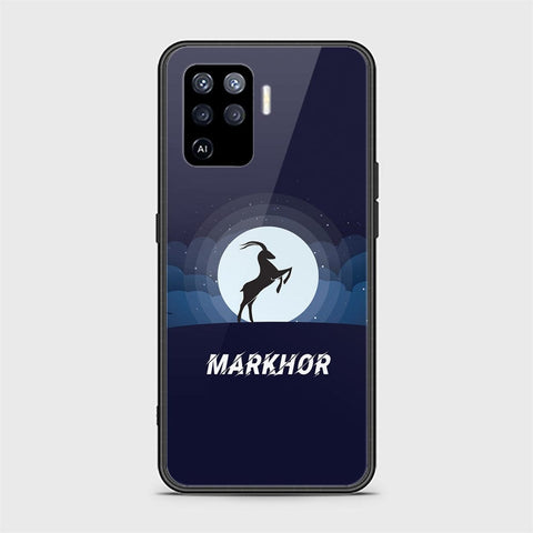 Oppo A94 Cover - Markhor Series - HQ Ultra Shine Premium Infinity Glass Soft Silicon Borders Case