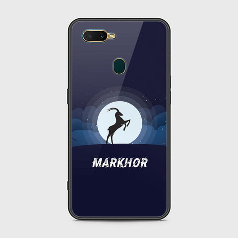 Oppo A12s Cover - Markhor Series - HQ Ultra Shine Premium Infinity Glass Soft Silicon Borders Case