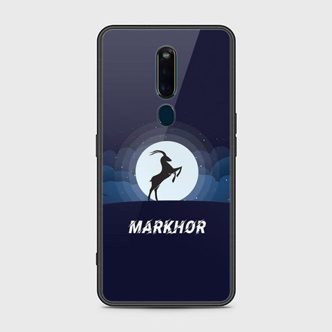 Oppo F11 Pro Cover - Markhor Series - HQ Ultra Shine Premium Infinity Glass Soft Silicon Borders Case