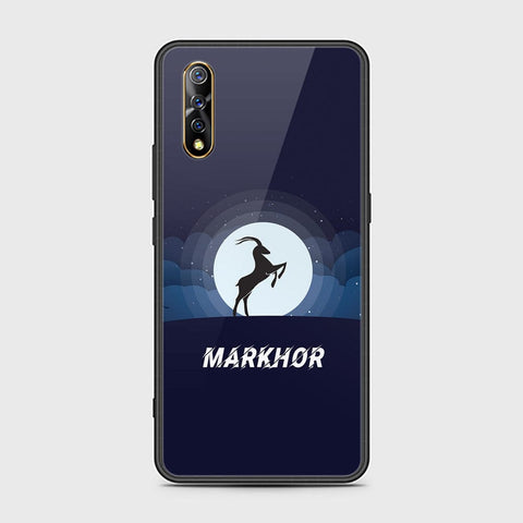 Vivo S1 Cover - Markhor Series - HQ Ultra Shine Premium Infinity Glass Soft Silicon Borders Case