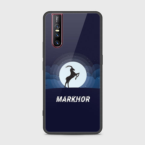 Vivo V15 Pro Cover - Markhor Series - HQ Ultra Shine Premium Infinity Glass Soft Silicon Borders Case