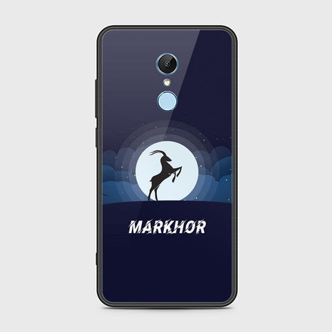 Redmi 5 Plus Cover - Markhor Series - HQ Ultra Shine Premium Infinity Glass Soft Silicon Borders Case