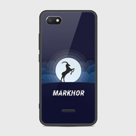 Xiaomi Redmi 6A Cover - Markhor Series - HQ Ultra Shine Premium Infinity Glass Soft Silicon Borders Case