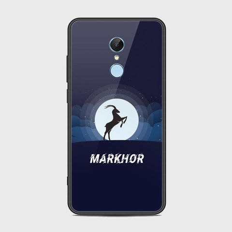 Xiaomi Redmi 5 Cover - Markhor Series - HQ Ultra Shine Premium Infinity Glass Soft Silicon Borders Case