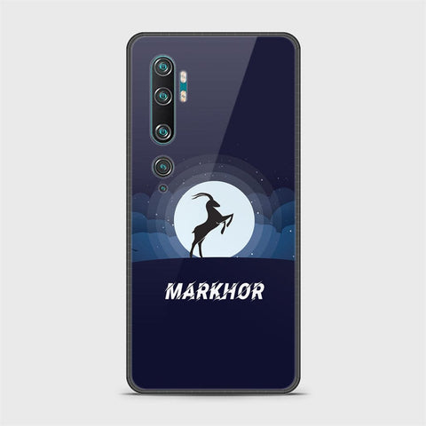 Xiaomi Mi CC9 Pro Cover - Markhor Series - HQ Ultra Shine Premium Infinity Glass Soft Silicon Borders Case