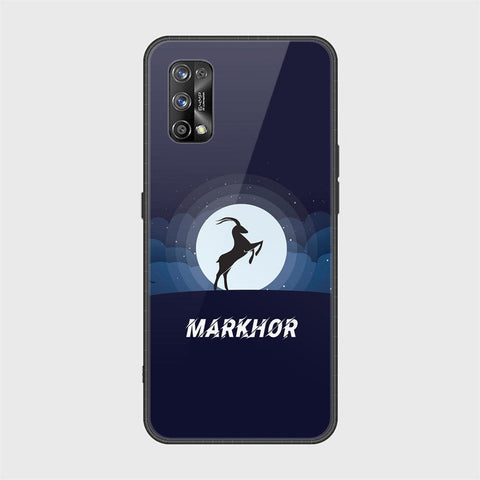 Realme 7 Pro Cover - Markhor Series - HQ Ultra Shine Premium Infinity Glass Soft Silicon Borders Case