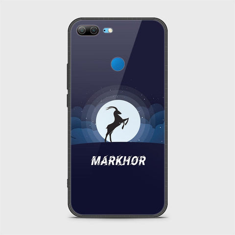 Huawei Honor 9 Lite Cover - Markhor Series - HQ Ultra Shine Premium Infinity Glass Soft Silicon Borders Case