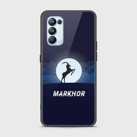 Oppo Reno 5 Pro 5G Cover - Markhor Series - HQ Ultra Shine Premium Infinity Glass Soft Silicon Borders Case