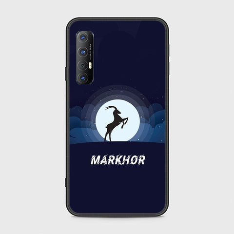 Oppo Reno 3 Pro 5G Cover - Markhor Series - HQ Ultra Shine Premium Infinity Glass Soft Silicon Borders Case