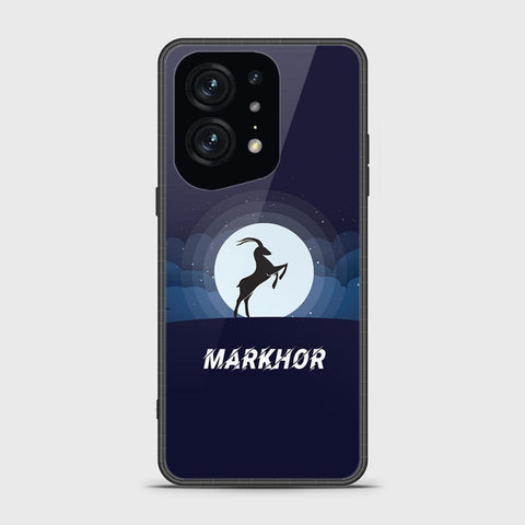 Oppo Find X5 Pro Cover - Markhor Series - HQ Ultra Shine Premium Infinity Glass Soft Silicon Borders Case