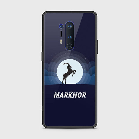 OnePlus 8 Pro Cover - Markhor Series - HQ Ultra Shine Premium Infinity Glass Soft Silicon Borders Case