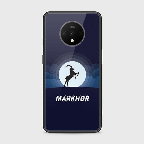 OnePlus 7T Cover - Markhor Series - HQ Ultra Shine Premium Infinity Glass Soft Silicon Borders Case