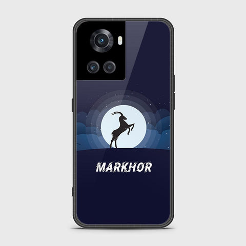 OnePlus 10R Cover - Markhor Series - HQ Ultra Shine Premium Infinity Glass Soft Silicon Borders Case