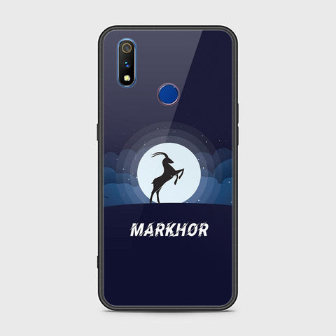 Realme 3i Cover - Markhor Series - HQ Ultra Shine Premium Infinity Glass Soft Silicon Borders Case