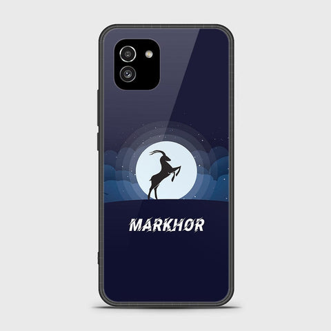 Samsung Galaxy A03 Cover - Markhor Series - HQ Ultra Shine Premium Infinity Glass Soft Silicon Borders Case
