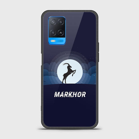 Oppo A54 4G Cover - Markhor Series - HQ Ultra Shine Premium Infinity Glass Soft Silicon Borders Case