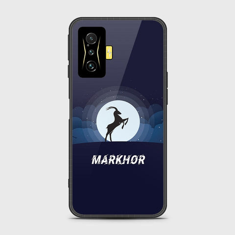 Xiaomi Poco F4 GT Cover - Markhor Series - HQ Ultra Shine Premium Infinity Glass Soft Silicon Borders Case
