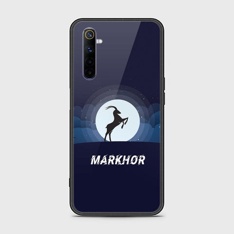 Realme 6 Cover - Markhor Series - HQ Ultra Shine Premium Infinity Glass Soft Silicon Borders Case