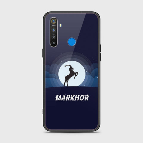 Realme 5i Cover - Markhor Series - HQ Ultra Shine Premium Infinity Glass Soft Silicon Borders Case