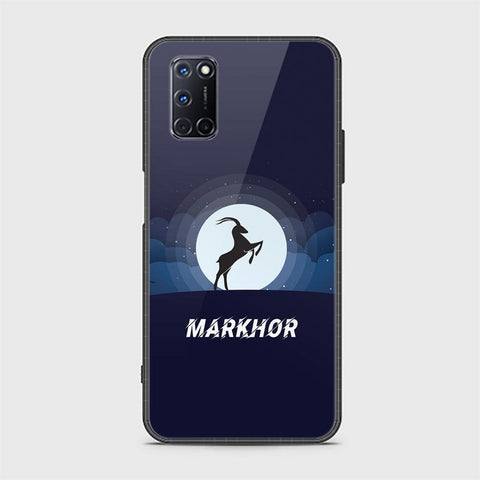Oppo A52 Cover - Markhor Series - HQ Ultra Shine Premium Infinity Glass Soft Silicon Borders Case