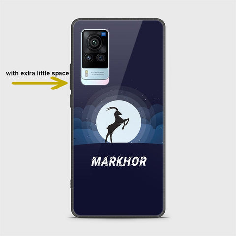 Vivo X60 Pro Cover - Markhor Series - HQ Ultra Shine Premium Infinity Glass Soft Silicon Borders Case