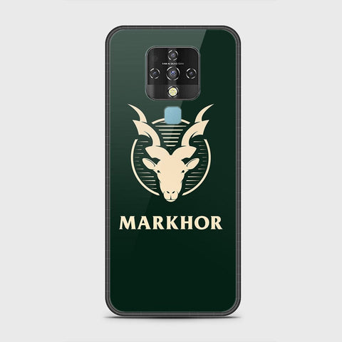 Tecno Camon 16 Cover - Markhor Series - HQ Ultra Shine Premium Infinity Glass Soft Silicon Borders Case