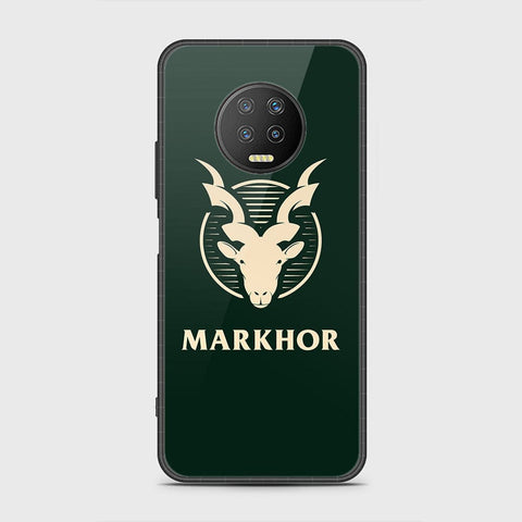 Infinix Note 7 Cover - Markhor Series - HQ Ultra Shine Premium Infinity Glass Soft Silicon Borders Case