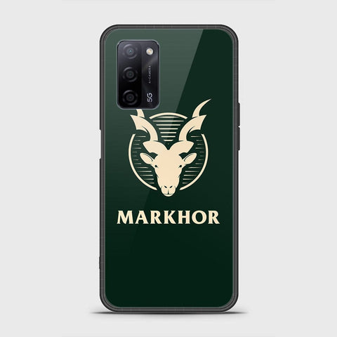 Oppo A55s Cover - Markhor Series - HQ Ultra Shine Premium Infinity Glass Soft Silicon Borders Case