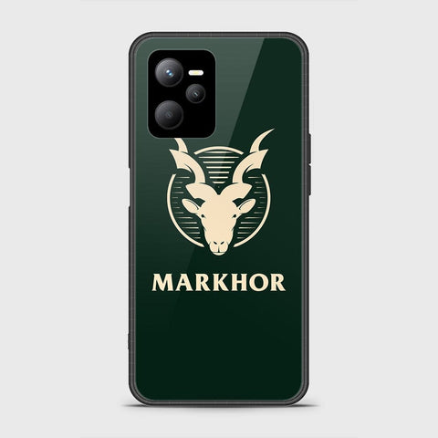 Realme C35 Cover - Markhor Series - HQ Ultra Shine Premium Infinity Glass Soft Silicon Borders Case