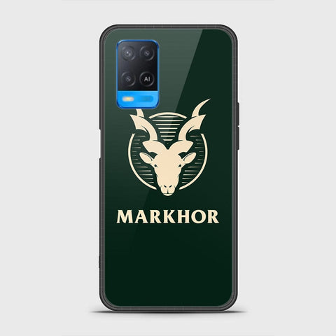 Oppo A54 4G Cover - Markhor Series - HQ Ultra Shine Premium Infinity Glass Soft Silicon Borders Case