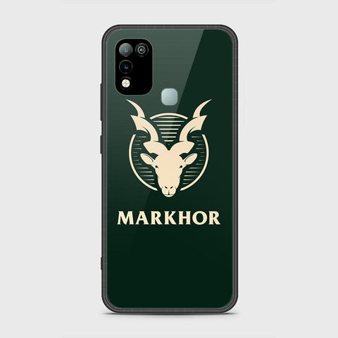 Infinix Hot 10 Play Cover - Markhor Series - HQ Ultra Shine Premium Infinity Glass Soft Silicon Borders Case