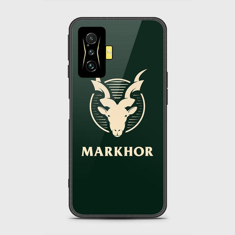 Xiaomi Poco F4 GT Cover - Markhor Series - HQ Ultra Shine Premium Infinity Glass Soft Silicon Borders Case