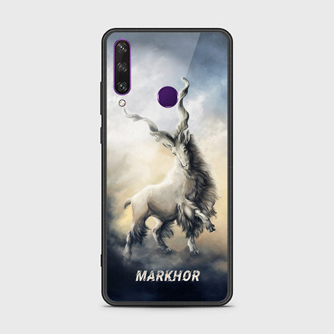 Huawei Y6p Cover - Markhor Series - HQ Ultra Shine Premium Infinity Glass Soft Silicon Borders Case