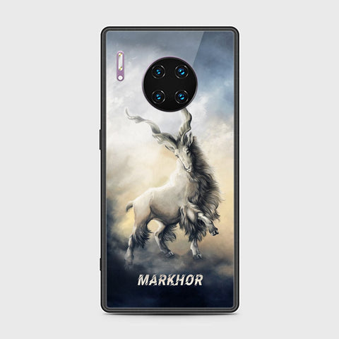 Huawei Mate 30 Pro Cover - Markhor Series - HQ Ultra Shine Premium Infinity Glass Soft Silicon Borders Case