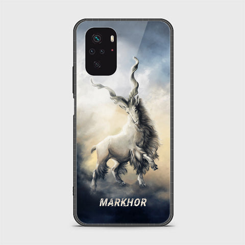 Xiaomi Redmi Note 10 4G Cover - Markhor Series - HQ Ultra Shine Premium Infinity Glass Soft Silicon Borders Case