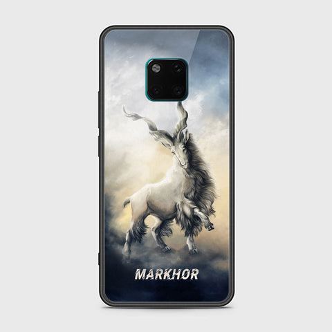 Huawei Mate 20 Pro Cover - Markhor Series - HQ Ultra Shine Premium Infinity Glass Soft Silicon Borders Case