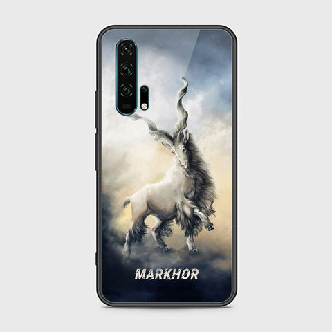 Honor 20 Pro Cover - Markhor Series - HQ Ultra Shine Premium Infinity Glass Soft Silicon Borders Case