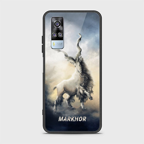 Vivo Y51 2020 Cover - Markhor Series - HQ Ultra Shine Premium Infinity Glass Soft Silicon Borders Case