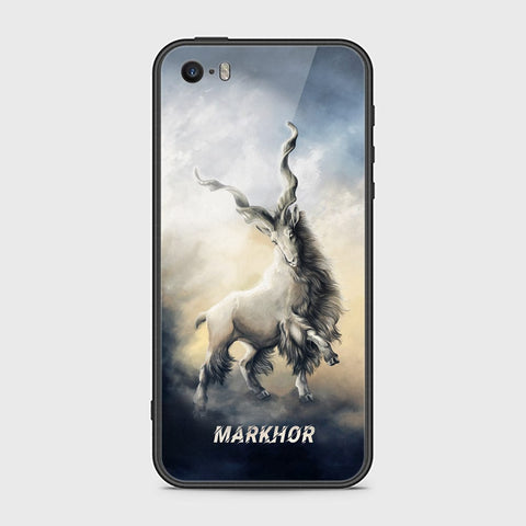 iPhone 5 Cover - Markhor Series - HQ Ultra Shine Premium Infinity Glass Soft Silicon Borders Case