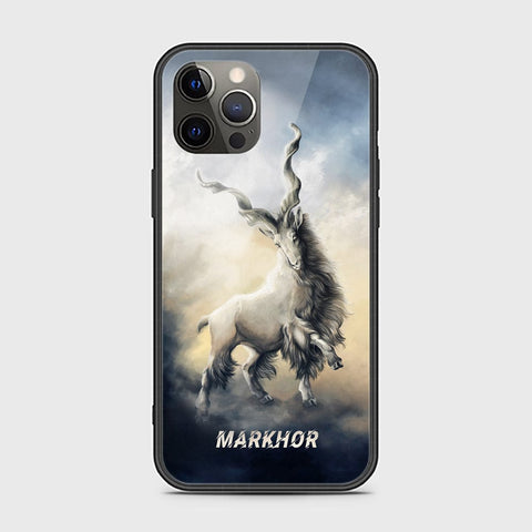 iPhone 12 Pro Cover - Markhor Series - HQ Ultra Shine Premium Infinity Glass Soft Silicon Borders Case