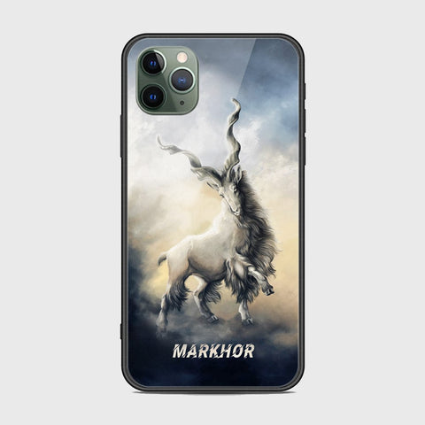 iPhone 11 Pro Cover - Markhor Series - HQ Ultra Shine Premium Infinity Glass Soft Silicon Borders Case