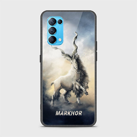 Oppo Find X3 Lite Cover - Markhor Series - HQ Ultra Shine Premium Infinity Glass Soft Silicon Borders Case