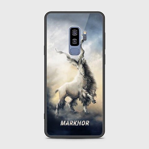 Samsung Galaxy S9 Plus Cover - Markhor Series - HQ Ultra Shine Premium Infinity Glass Soft Silicon Borders Case