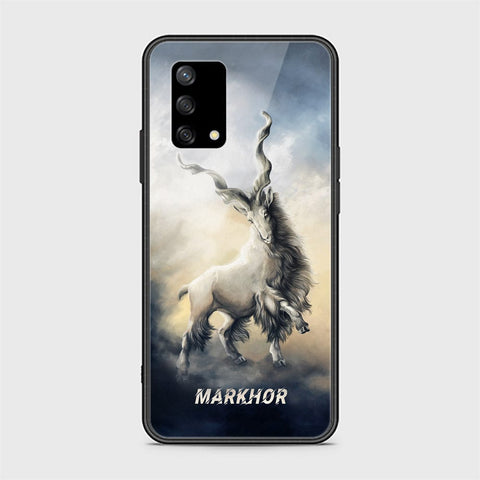 Oppo A95 4G Cover - Markhor Series - HQ Ultra Shine Premium Infinity Glass Soft Silicon Borders Case