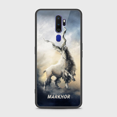 Oppo A9 2020 Cover - Markhor Series - HQ Ultra Shine Premium Infinity Glass Soft Silicon Borders Case
